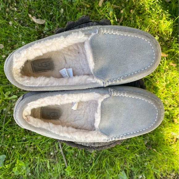 UGG Gray “Ansley” Water Resistant Slipper Size 9 - Picture 3 of 12